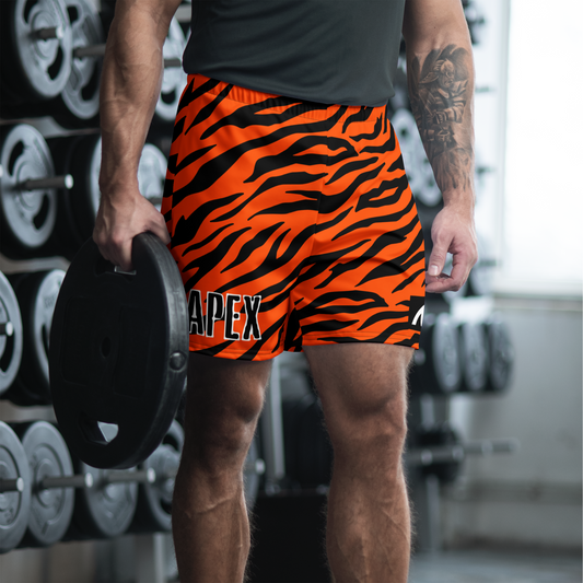 TIGER PRINT ATHLETIC SHORTS - Premium Streetwear from APEX SURF CO | SHARKWEAR - Just $39! Shop now at APEX SURF CO | SHARKWEAR