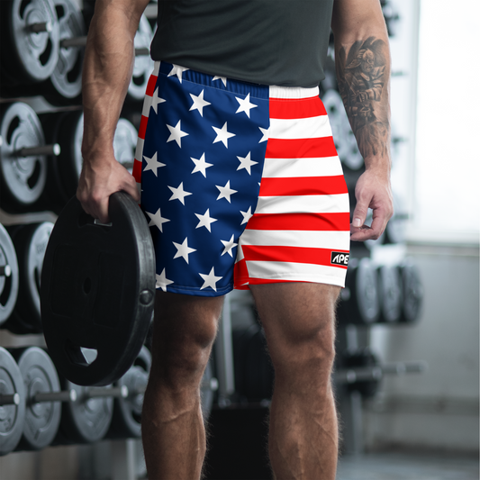 MURICA LONG SHORTS (LIMITED EDITION) - Premium Streetwear from APEX SURF CO | SHARKWEAR - Just $39! Shop now at APEX SURF CO | SHARKWEAR