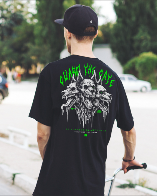 GUARD THE GATE - GRAPHIC TEE - APEX SURF CO | SHARKWEAR