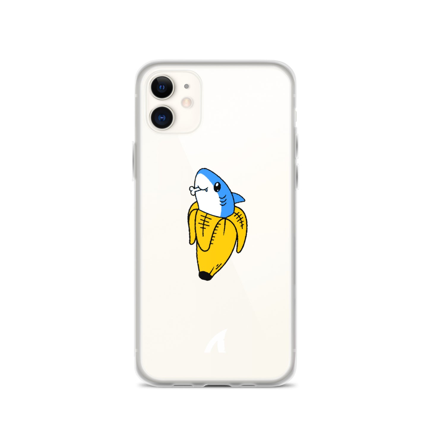 Banana Shark Clear Case for iPhone® - Premium Streetwear from APEX USA - Just $25! Shop now at APEX | Clothing Brand