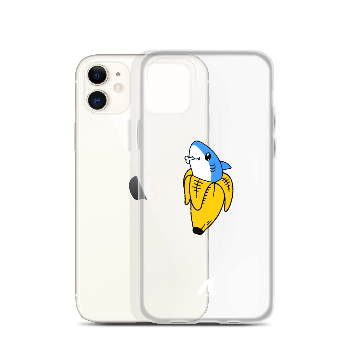 Banana Shark Clear Case for iPhone® - Premium Streetwear from APEX USA - Just $25! Shop now at APEX | Clothing Brand