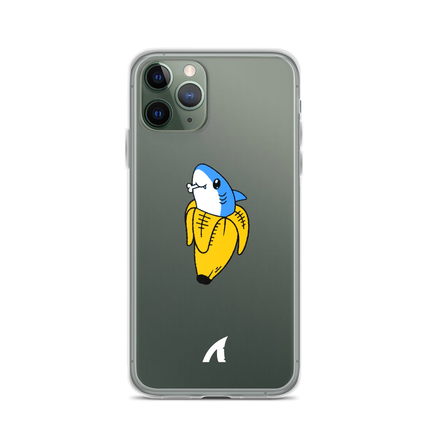 Banana Shark Clear Case for iPhone® - Premium Streetwear from APEX USA - Just $25! Shop now at APEX | Clothing Brand