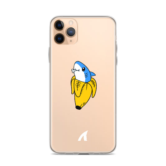 Banana Shark Clear Case for iPhone® - Premium Streetwear from APEX USA - Just $25! Shop now at APEX | Clothing Brand