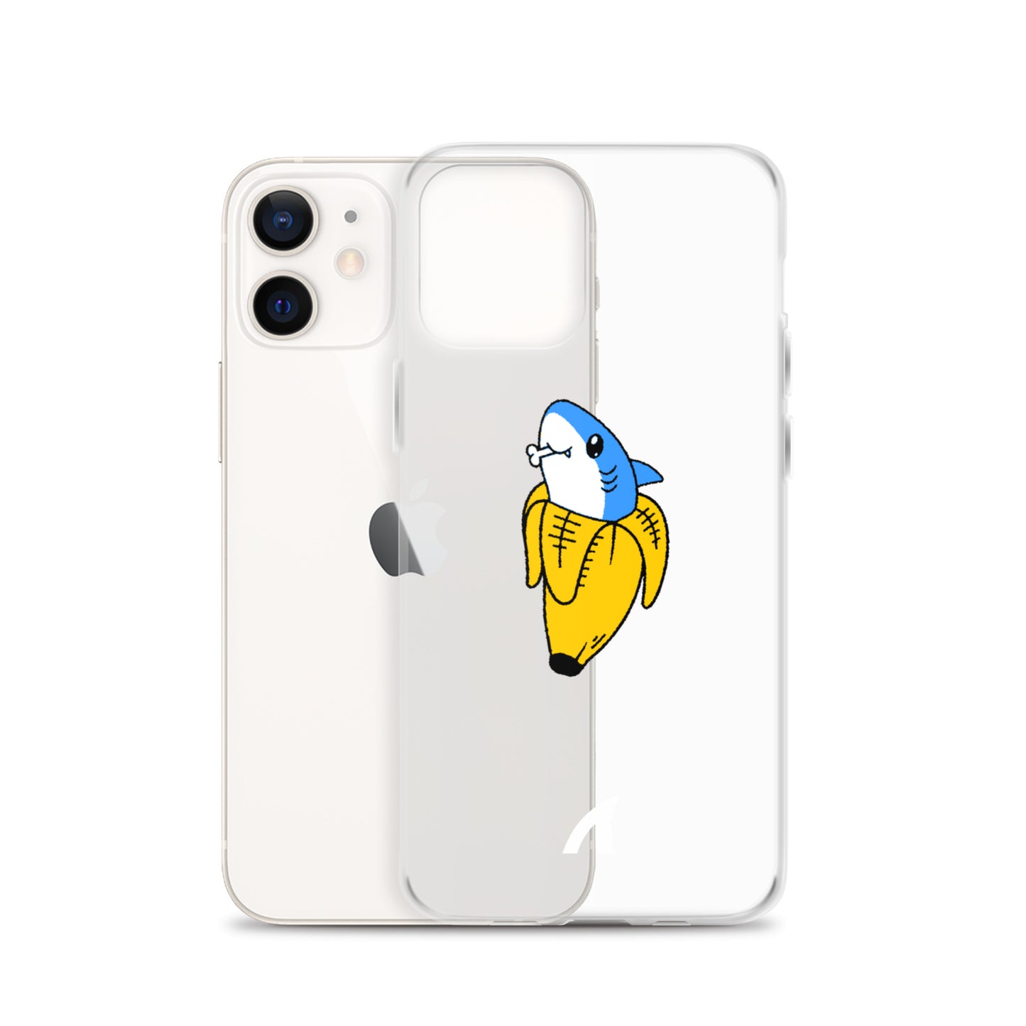 Banana Shark Clear Case for iPhone® - Premium Streetwear from APEX USA - Just $25! Shop now at APEX | Clothing Brand