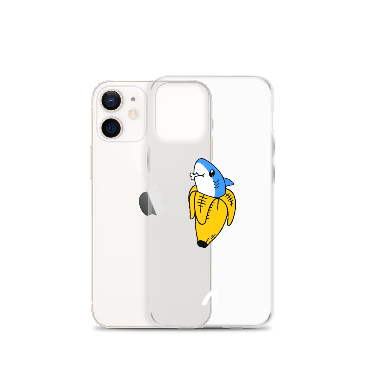 Banana Shark Clear Case for iPhone® - Premium Streetwear from APEX USA - Just $25! Shop now at APEX | Clothing Brand