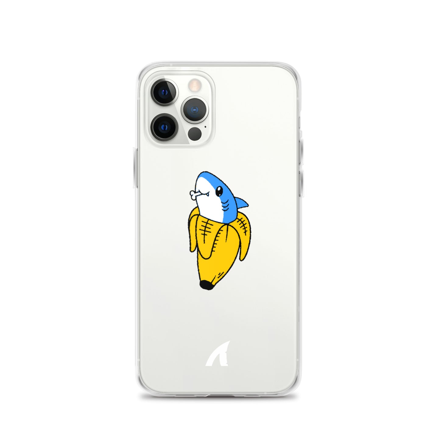 Banana Shark Clear Case for iPhone® - Premium Streetwear from APEX USA - Just $25! Shop now at APEX | Clothing Brand