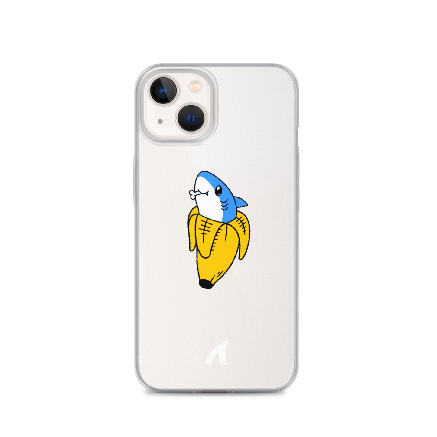 Banana Shark Clear Case for iPhone® - Premium Streetwear from APEX USA - Just $25! Shop now at APEX | Clothing Brand