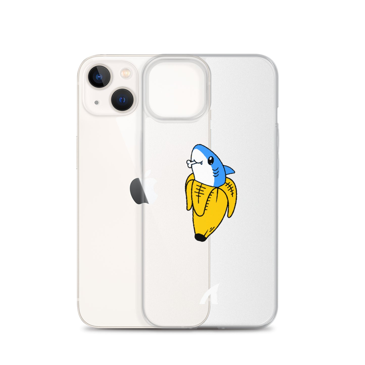 Banana Shark Clear Case for iPhone® - Premium Streetwear from APEX USA - Just $25! Shop now at APEX | Clothing Brand
