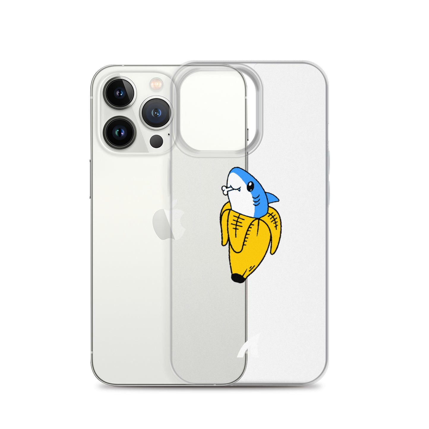 Banana Shark Clear Case for iPhone® - Premium Streetwear from APEX USA - Just $25! Shop now at APEX | Clothing Brand