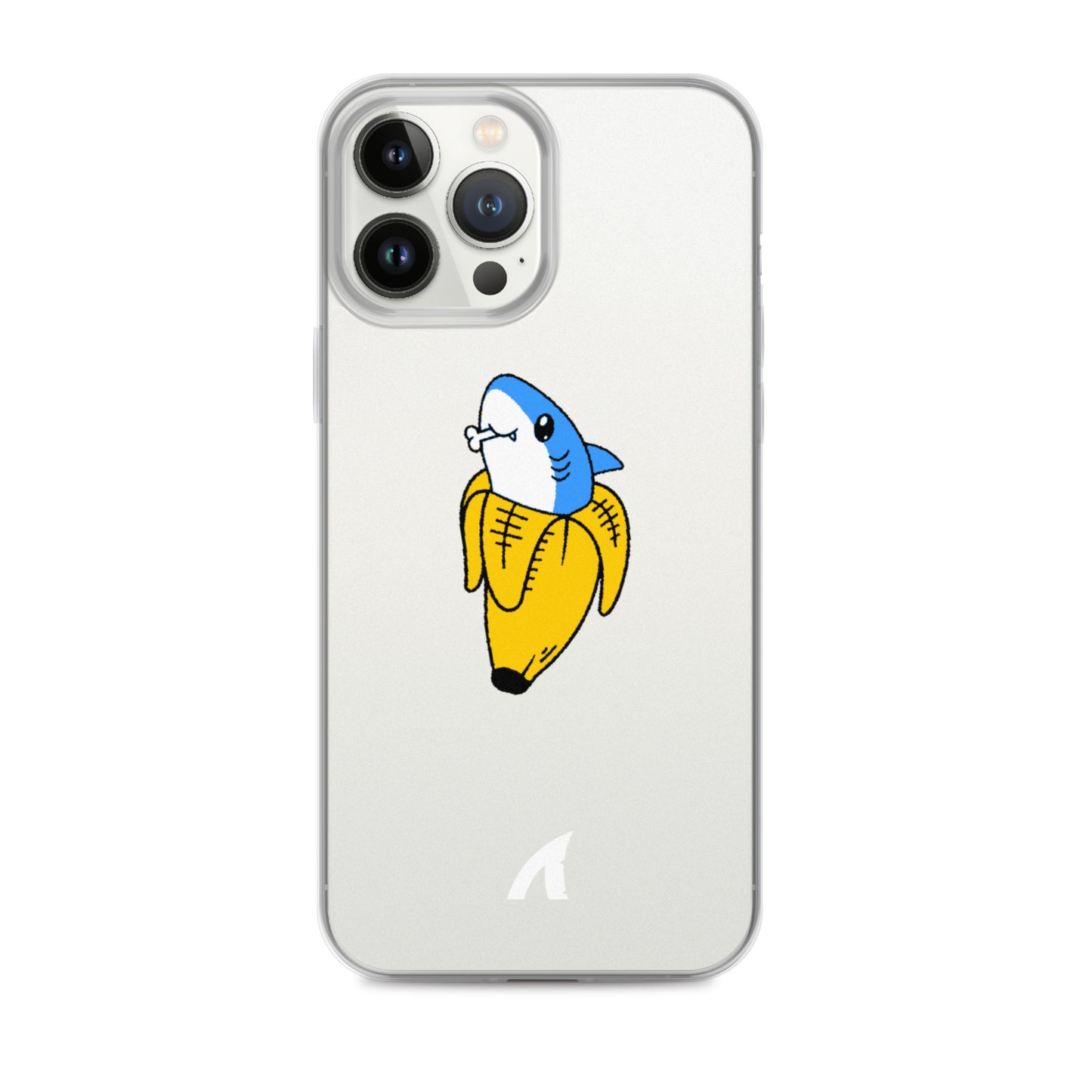 Banana Shark Clear Case for iPhone® - Premium Streetwear from APEX USA - Just $25! Shop now at APEX | Clothing Brand