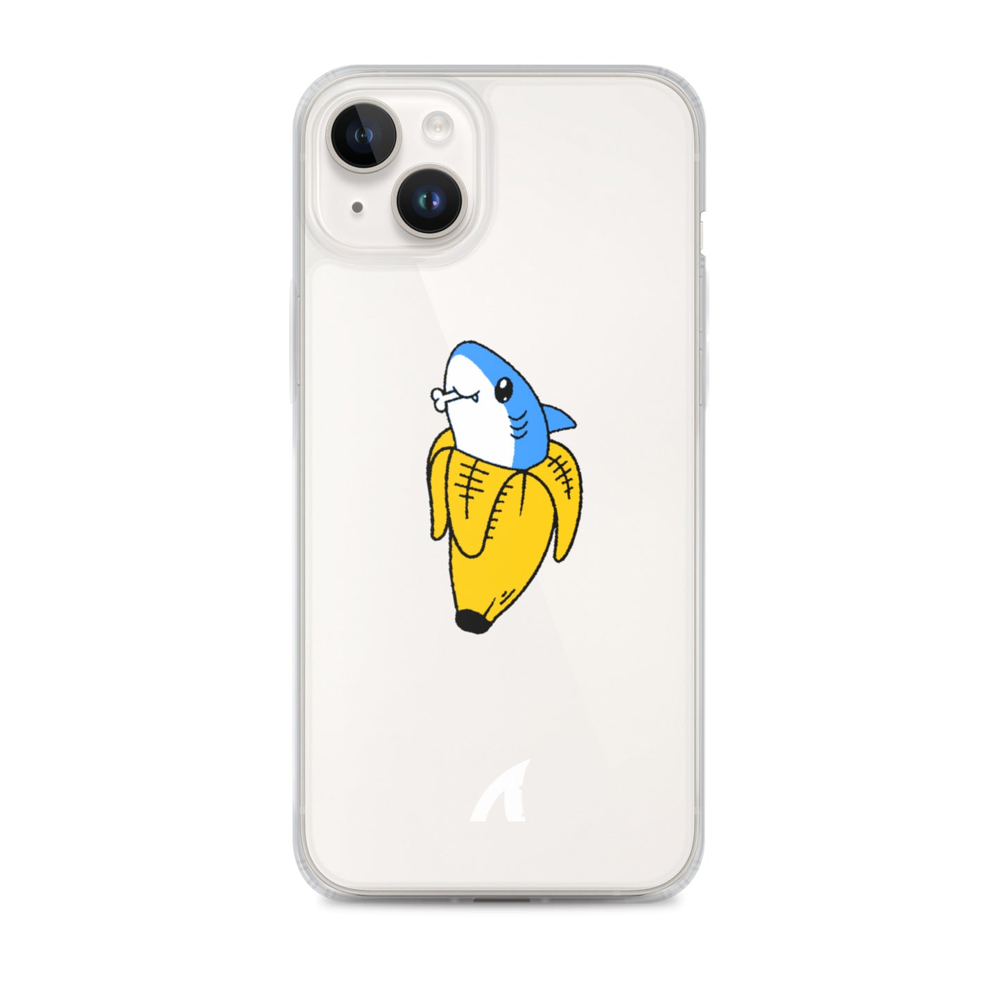 Banana Shark Clear Case for iPhone® - Premium Streetwear from APEX USA - Just $25! Shop now at APEX | Clothing Brand