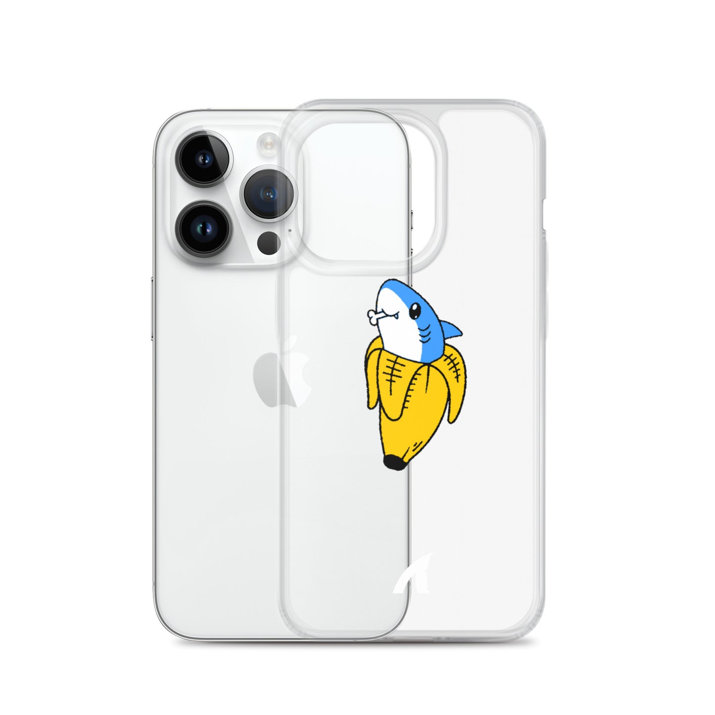 Banana Shark Clear Case for iPhone® - Premium Streetwear from APEX USA - Just $25! Shop now at APEX | Clothing Brand