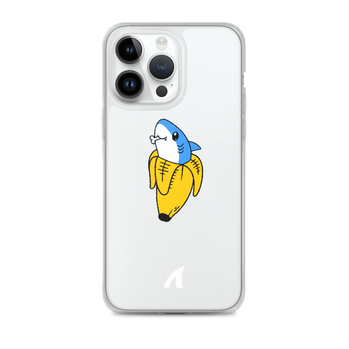 Banana Shark Clear Case for iPhone® - Premium Streetwear from APEX USA - Just $25! Shop now at APEX | Clothing Brand