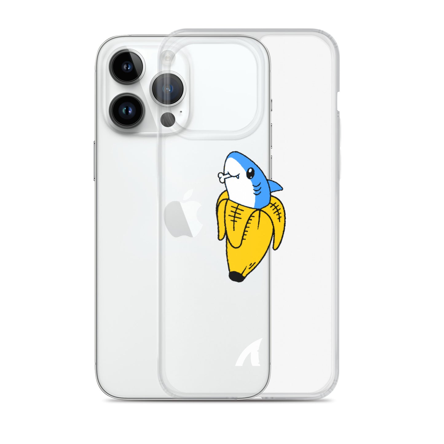Banana Shark Clear Case for iPhone® - Premium Streetwear from APEX USA - Just $25! Shop now at APEX | Clothing Brand