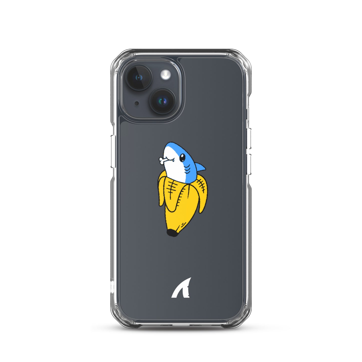 Banana Shark Clear Case for iPhone® - Premium Streetwear from APEX USA - Just $25! Shop now at APEX | Clothing Brand