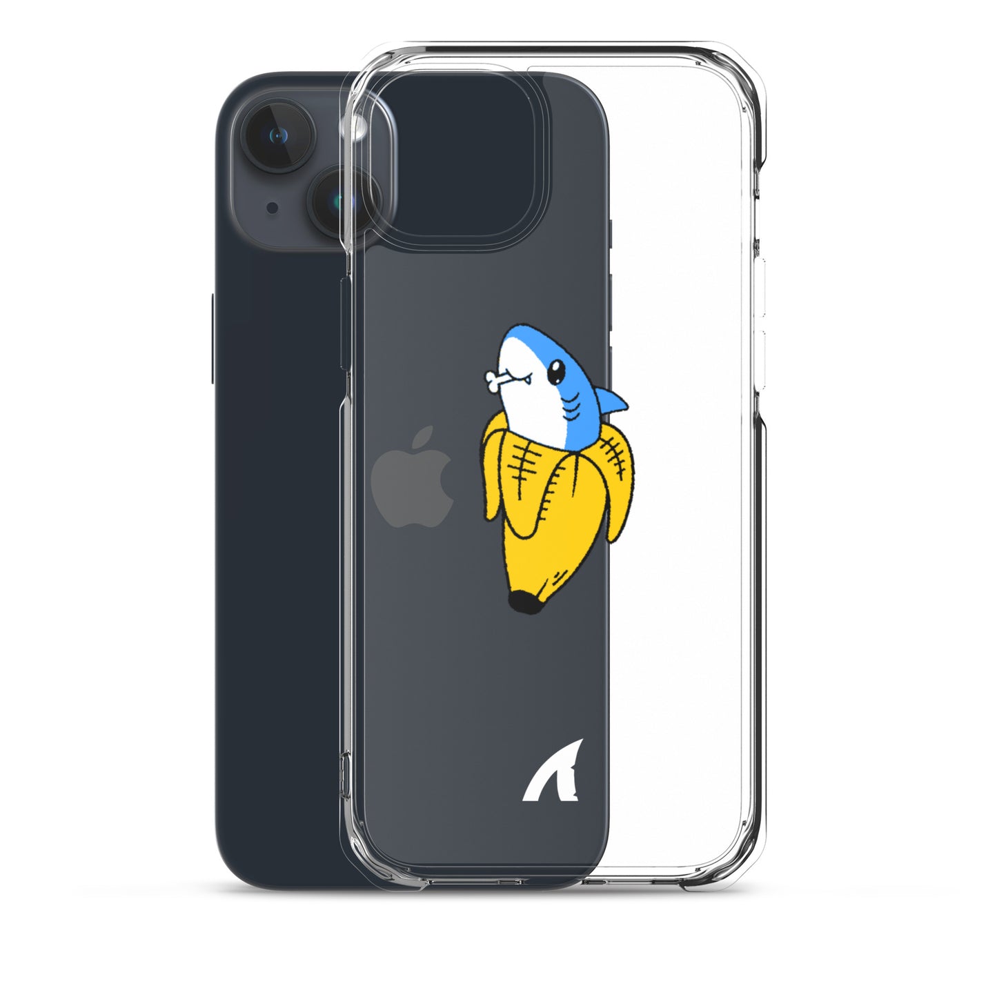 Banana Shark Clear Case for iPhone® - Premium Streetwear from APEX USA - Just $25! Shop now at APEX | Clothing Brand