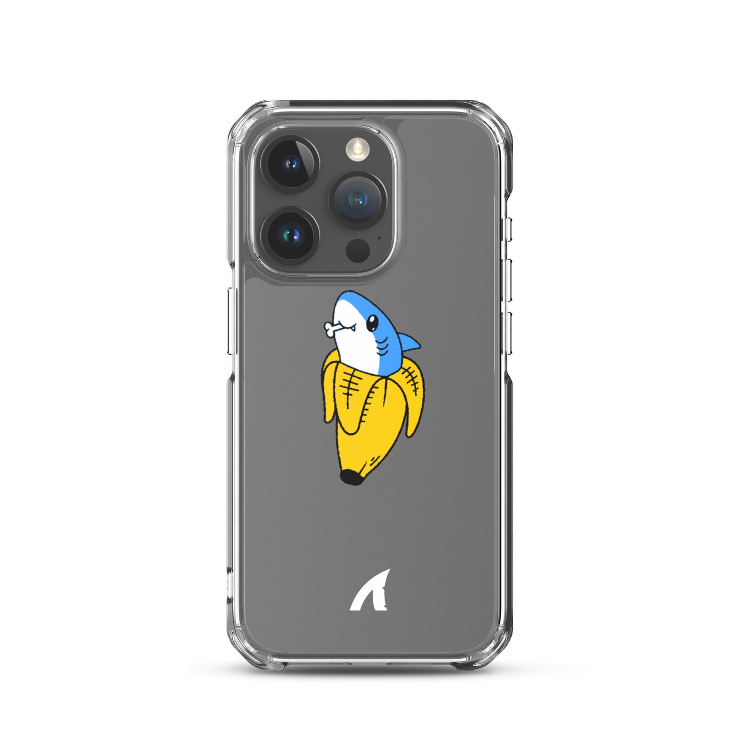 Banana Shark Clear Case for iPhone® - Premium Streetwear from APEX USA - Just $25! Shop now at APEX | Clothing Brand
