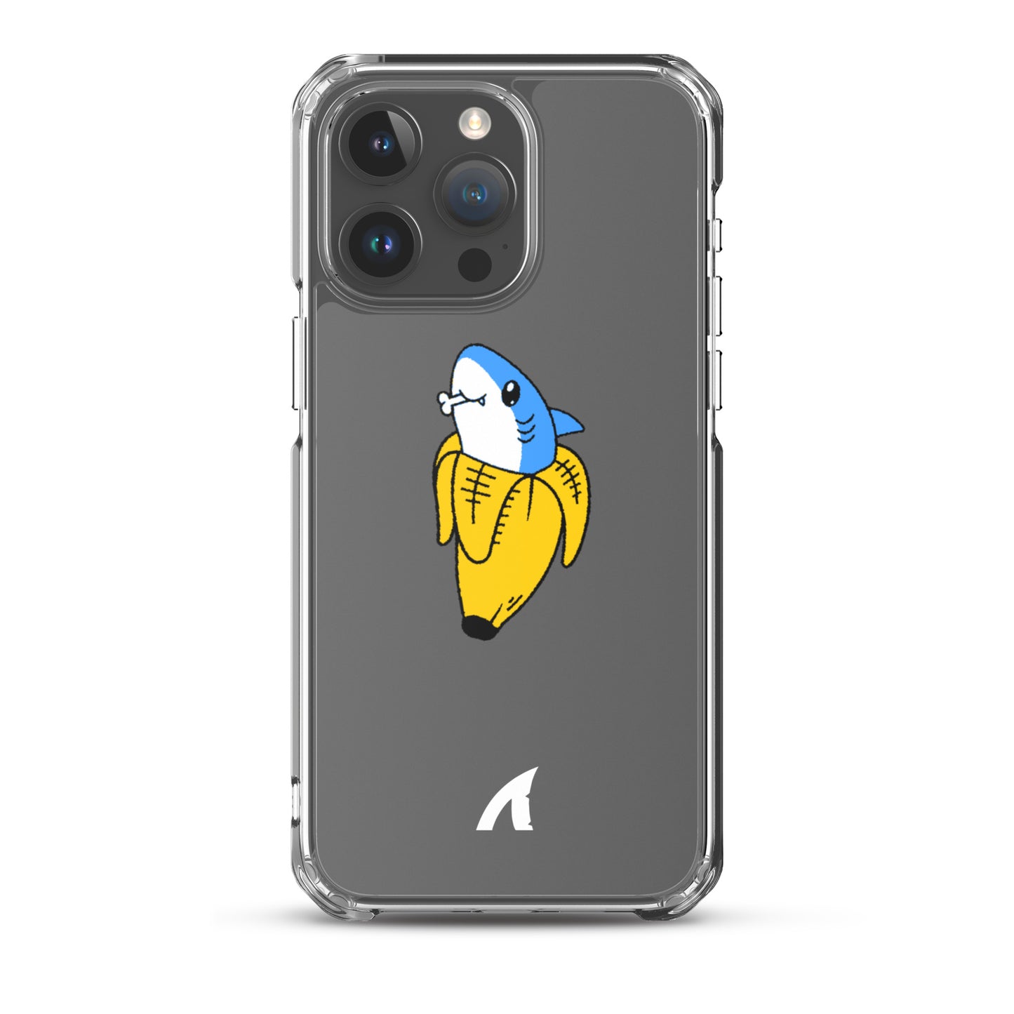 Banana Shark Clear Case for iPhone® - Premium Streetwear from APEX USA - Just $25! Shop now at APEX | Clothing Brand