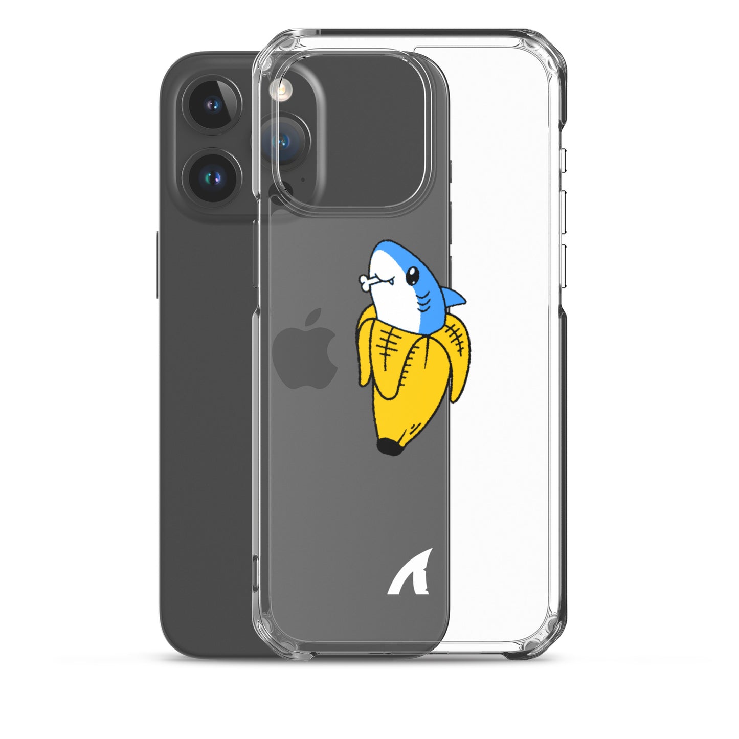 Banana Shark Clear Case for iPhone® - Premium Streetwear from APEX USA - Just $25! Shop now at APEX | Clothing Brand