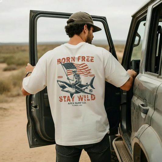 BORN FREE STAY WILD