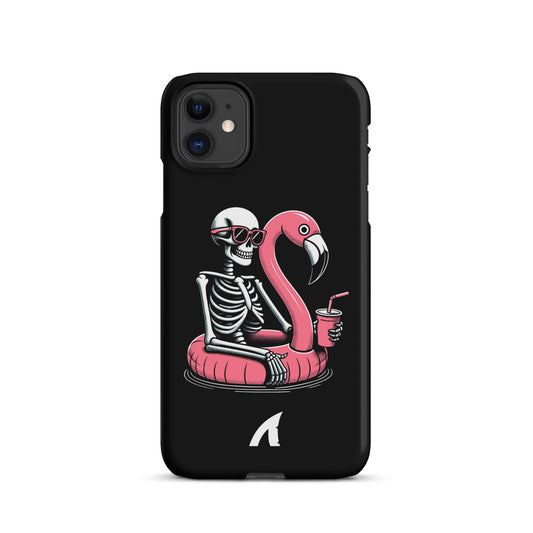 Flamingo Party Snap Case for iPhone® - Premium Streetwear from APEX USA - Just $28! Shop now at APEX | Clothing Brand