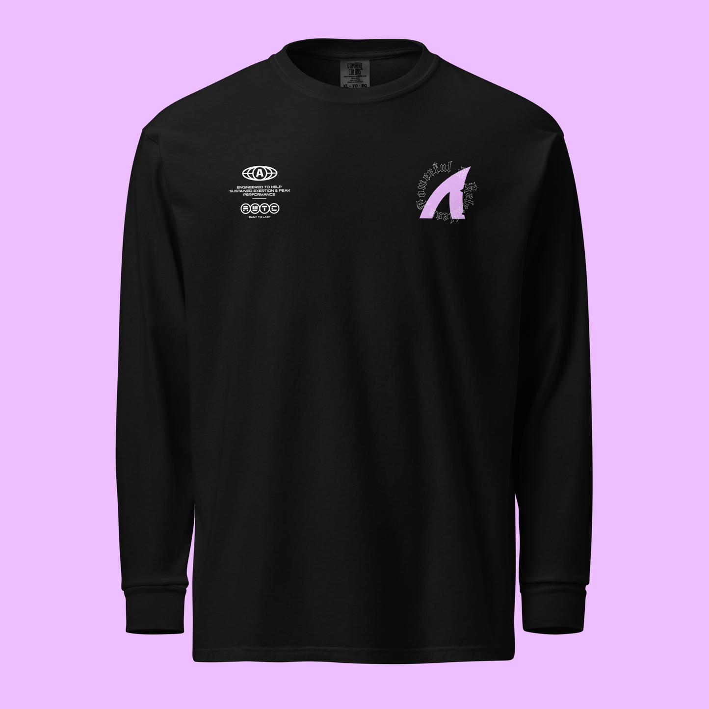 POWERFUL & RELENTLESS - LONG SLEEVE - Premium Streetwear from APEX | Sharkwear - Just $40! Shop now at APEX | ASC
