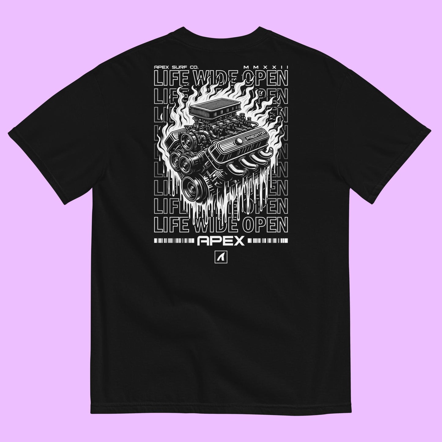LIFE WIDE OPEN - GRAPHIC TEE - Premium Streetwear from APEX | Streetwear - Just $36! Shop now at APEX | Streetwear