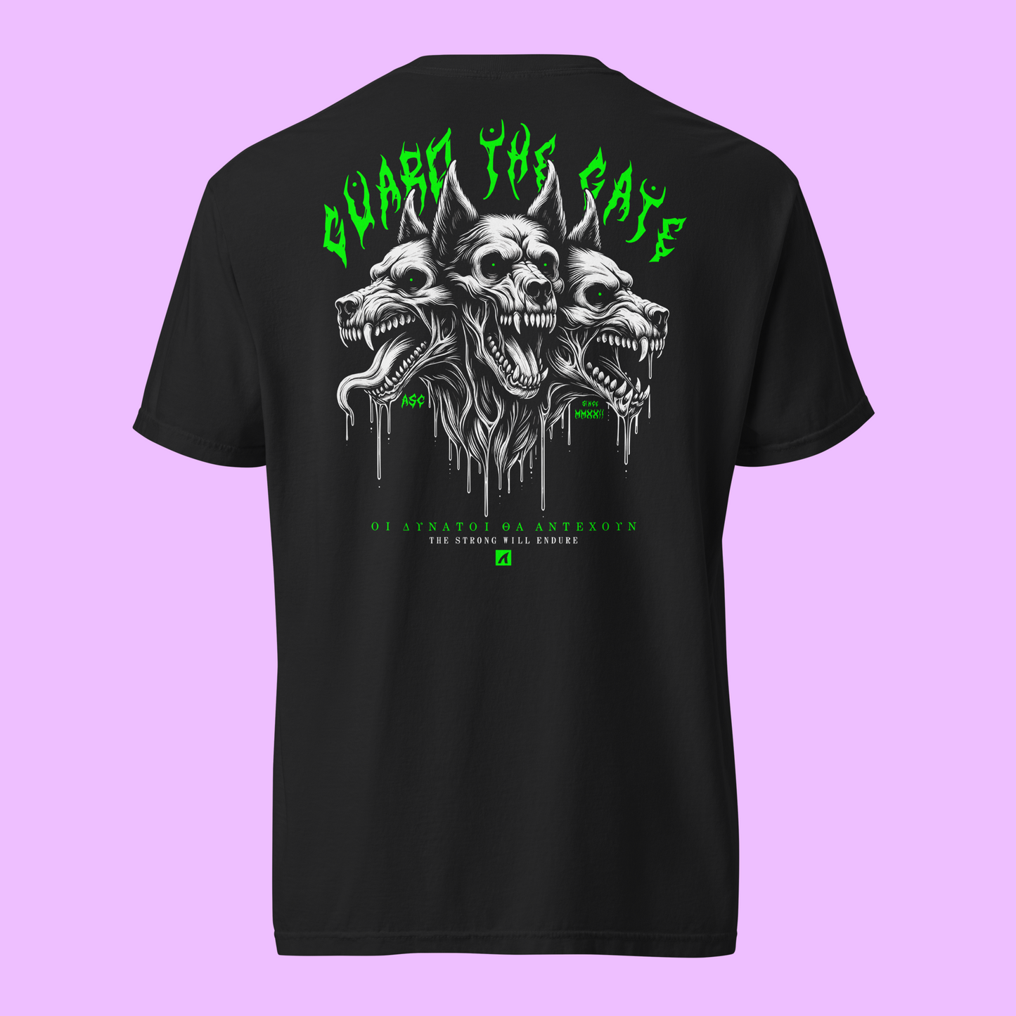 GUARD THE GATE - GRAPHIC TEE - Premium Streetwear from APEX | Streetwear - Just $36! Shop now at Apex Surf Co.