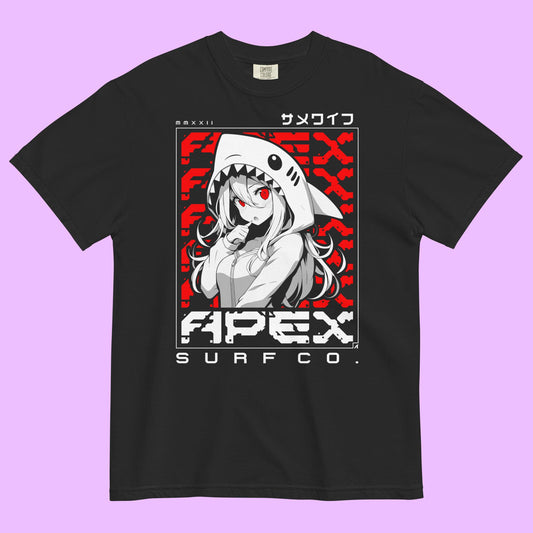 ANIME SHARK WIFE - GRAPHIC TEE - Premium Streetwear from APEX | Streetwear - Just $36! Shop now at APEX | Streetwear