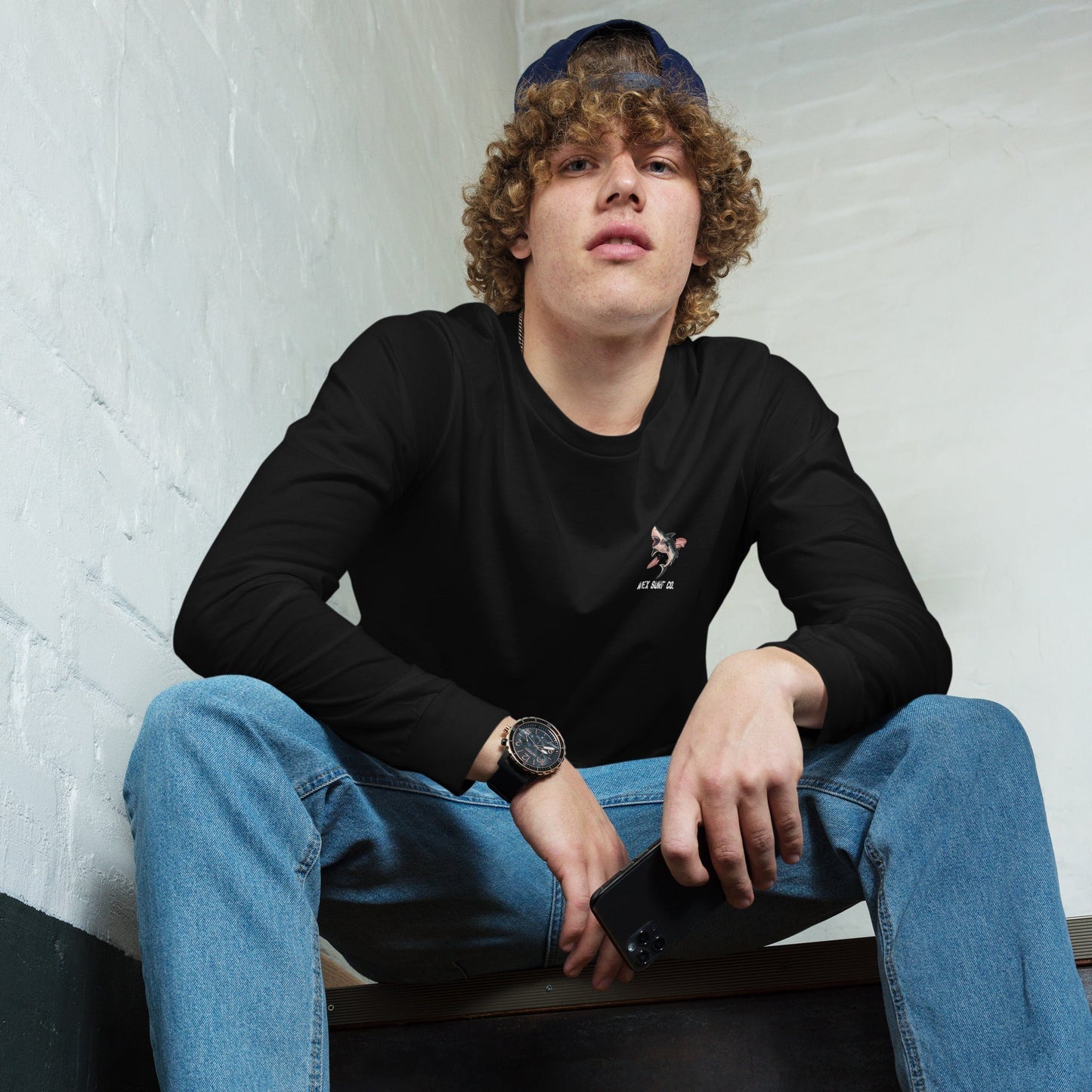 MAKE OR BREAK LONG SLEEVE - BLACK - Premium Streetwear from APEX USA - Just $38! Shop now at APEX | Clothing Brand