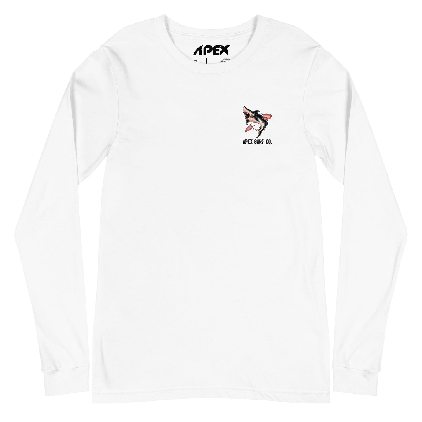 MAKE OR BREAK Long Sleeve - White - Premium Streetwear from APEX USA - Just $38! Shop now at APEX | Clothing Brand
