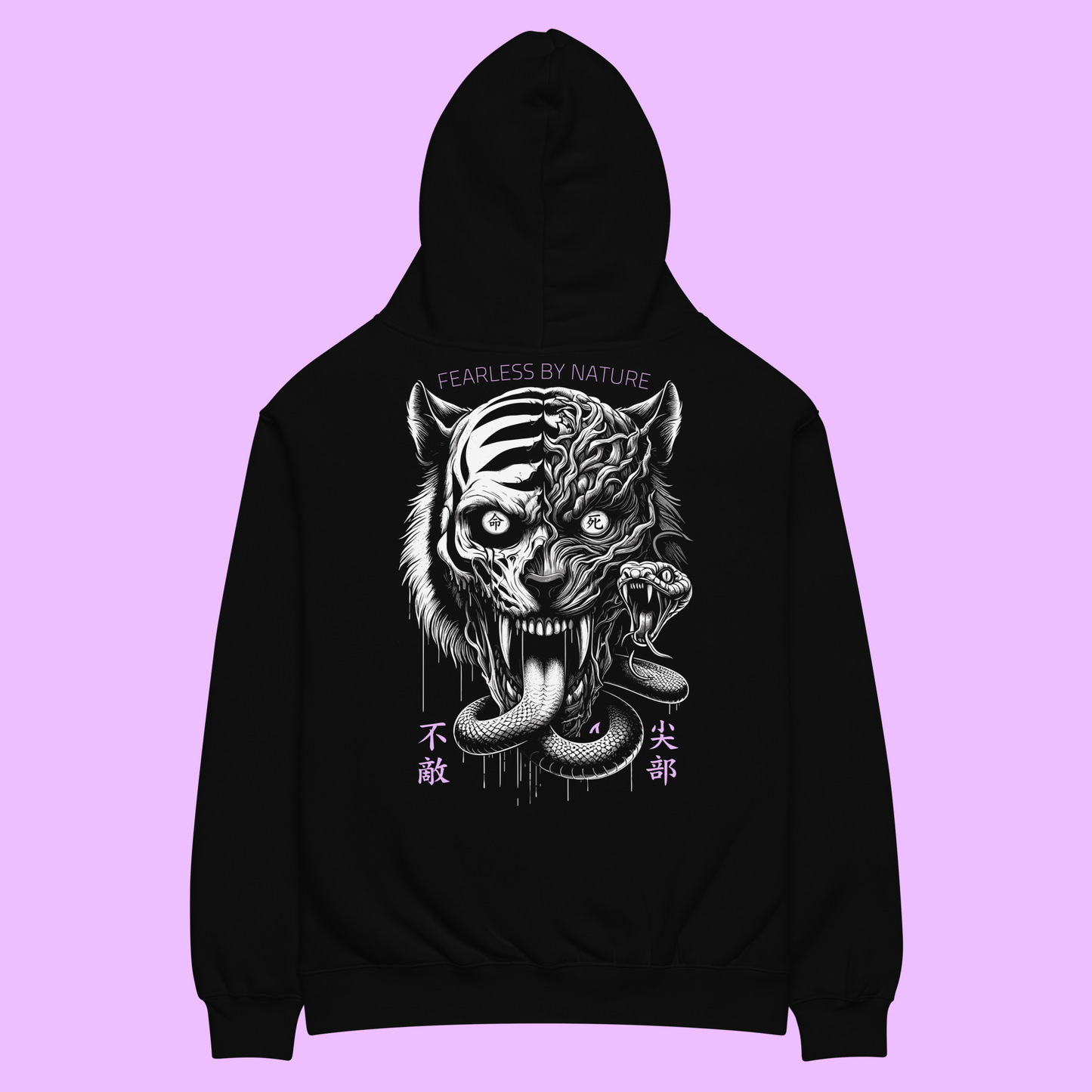 FEARLESS BY NATURE HOODIE - Premium Streetwear from APEX SURF CO | SHARKWEAR - Just $65! Shop now at APEX SURF CO | SHARKWEAR