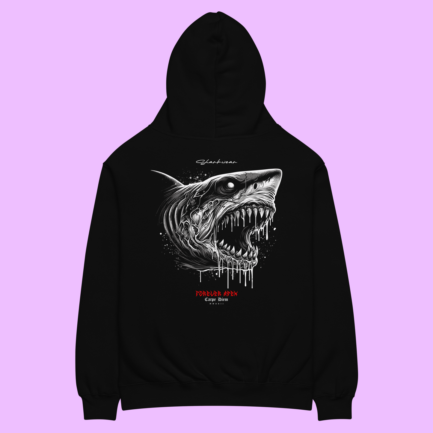 FOREVER APEX HOODIE - GREAT WHITE - Premium Streetwear from APEX SURF CO | SHARKWEAR - Just $65! Shop now at APEX SURF CO | SHARKWEAR