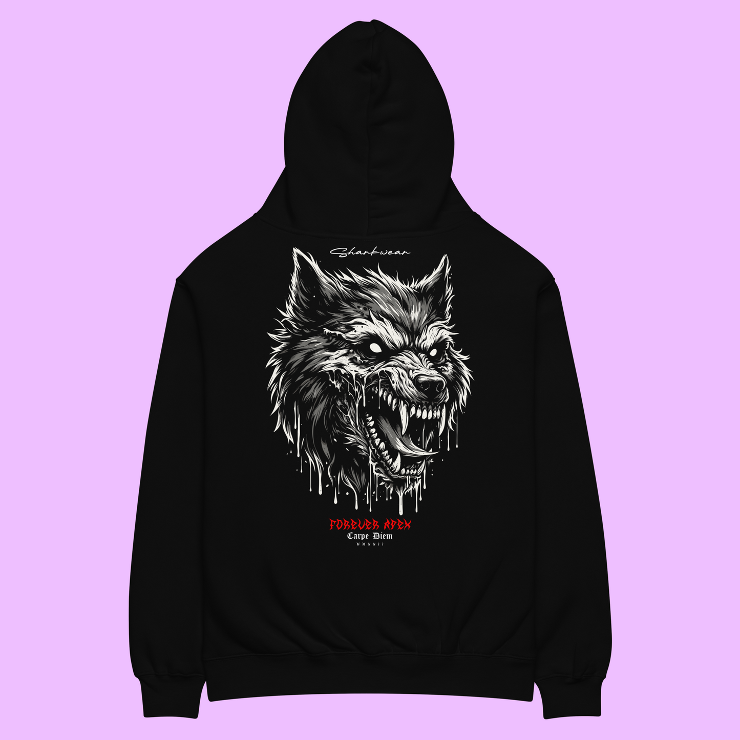 FOREVER APEX HOODIE - ALPHA WOLF - Premium Streetwear from APEX SURF CO | SHARKWEAR - Just $65! Shop now at APEX SURF CO | SHARKWEAR