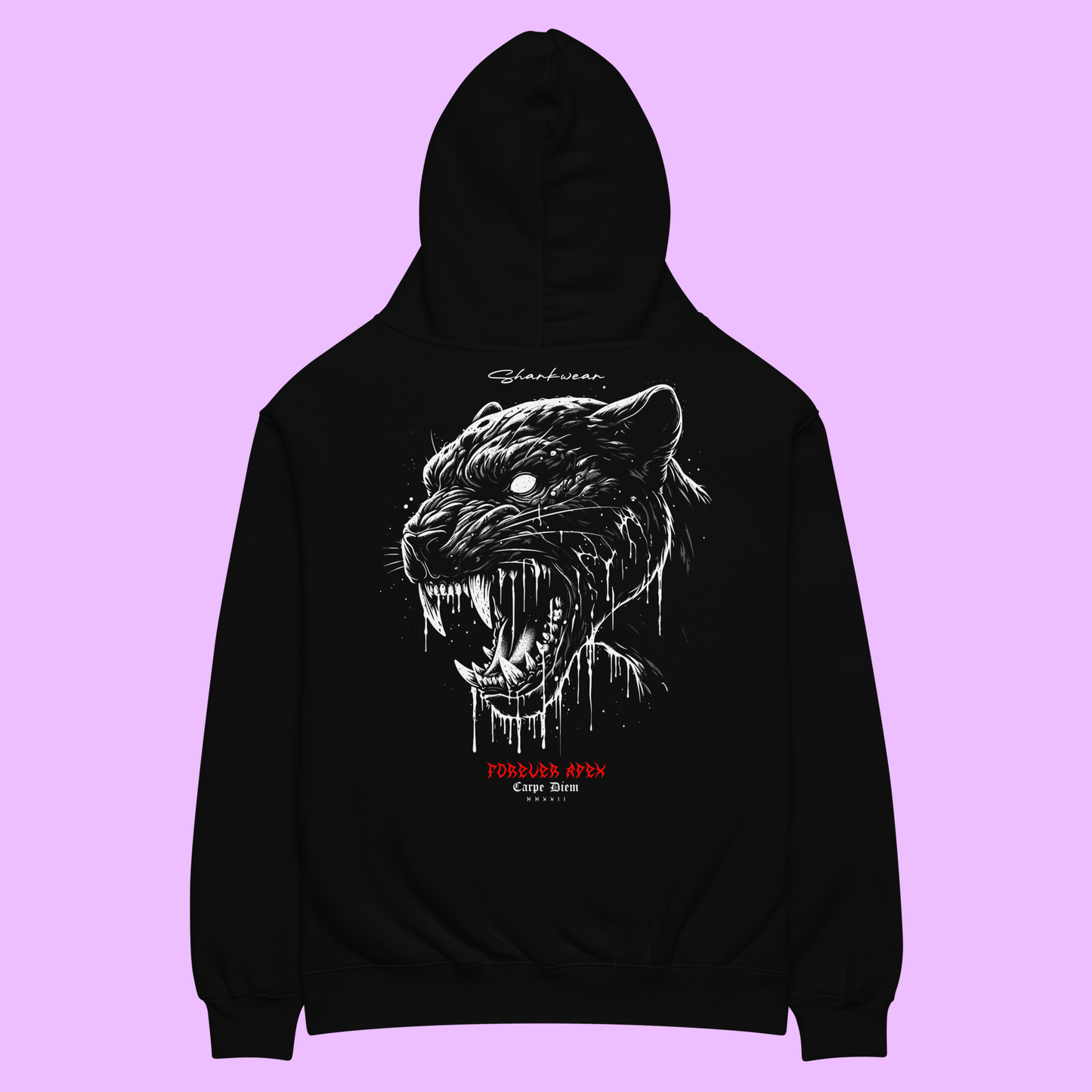 FOREVER APEX HOODIE - BLACK PANTHER - Premium Streetwear from APEX SURF CO | SHARKWEAR - Just $65! Shop now at APEX SURF CO | SHARKWEAR