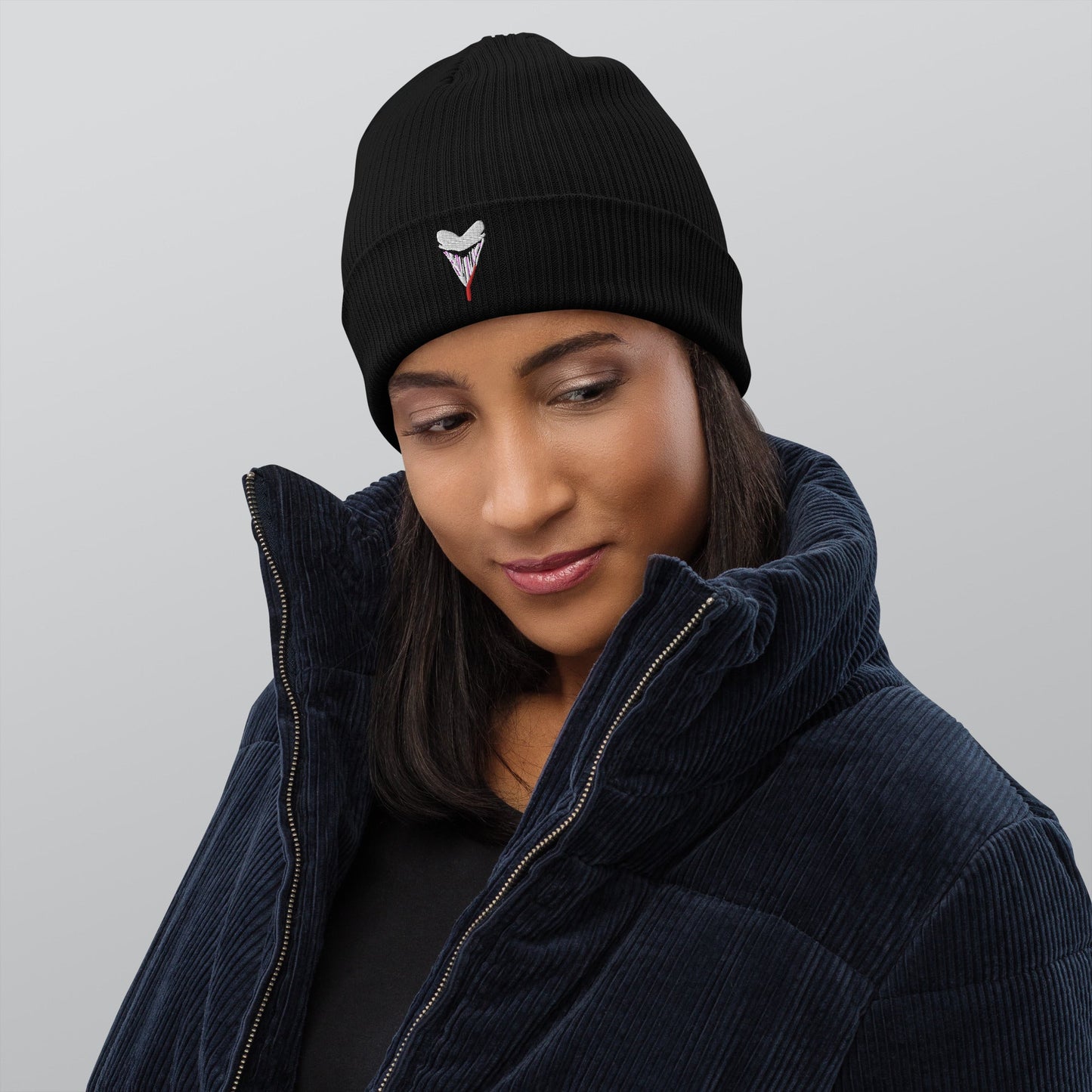 Shark Tooth Beanie - Premium Streetwear from APEX USA - Just $24.99! Shop now at APEX | Clothing Brand