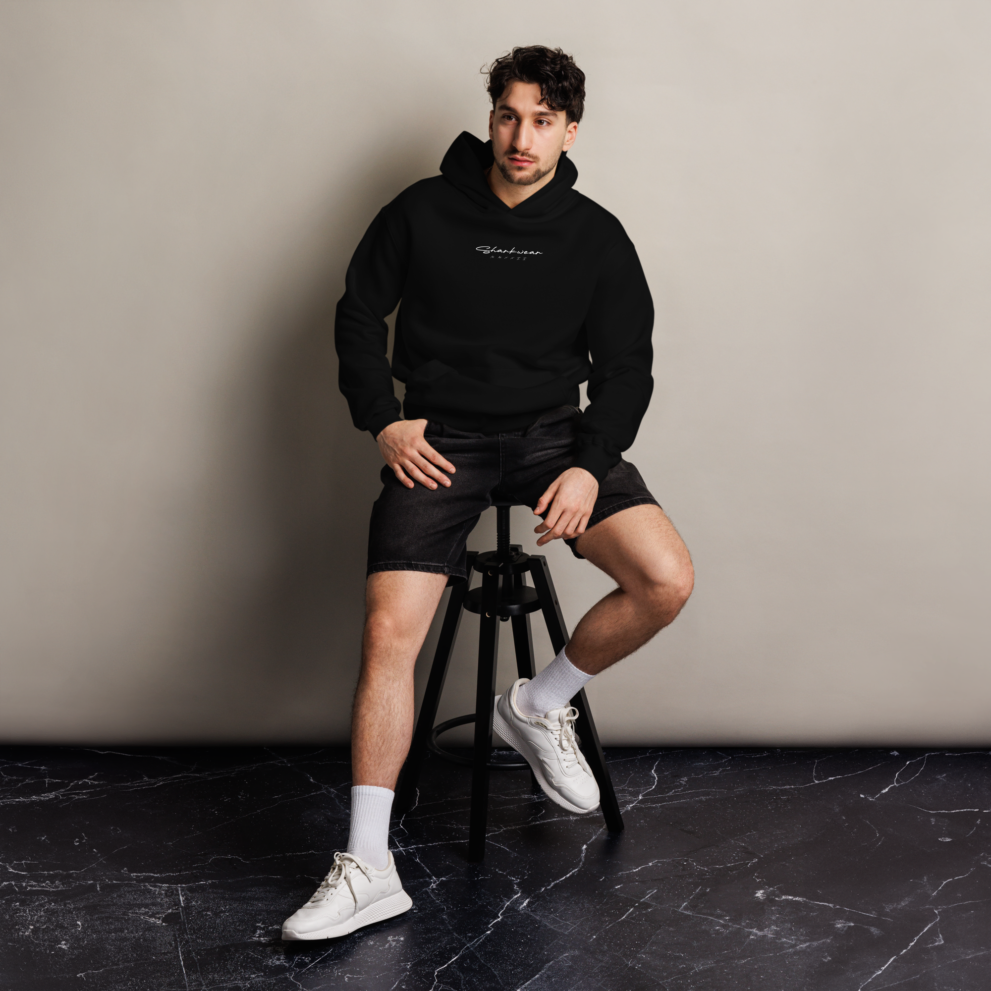 FOREVER APEX HOODIE - BLACK PANTHER - APEX SURF CO | SHARKWEAR
