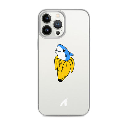 Banana Shark Clear Case for iPhone® - Premium Streetwear from APEX USA - Just $25! Shop now at APEX | Clothing Brand