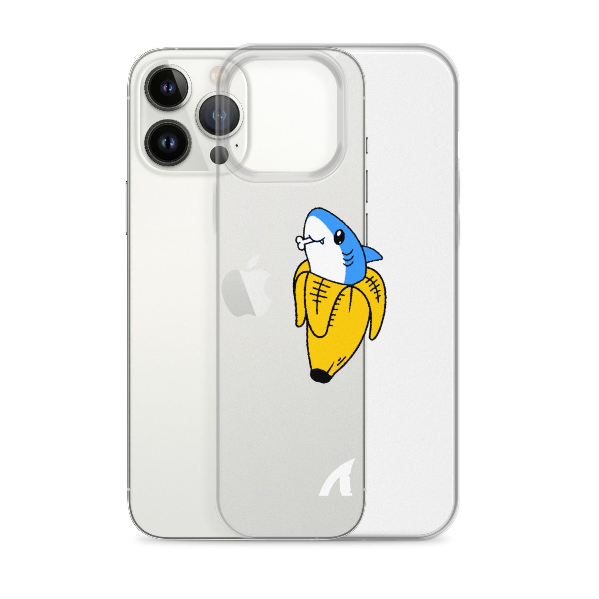 Banana Shark Clear Case for iPhone® - Premium Streetwear from APEX USA - Just $25! Shop now at APEX | Clothing Brand
