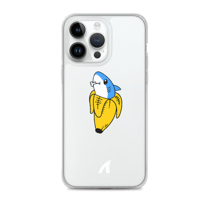 Banana Shark Clear Case for iPhone® - Premium Streetwear from APEX USA - Just $25! Shop now at APEX | Clothing Brand