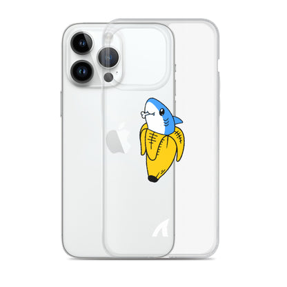 Banana Shark Clear Case for iPhone® - Premium Streetwear from APEX USA - Just $25! Shop now at APEX | Clothing Brand
