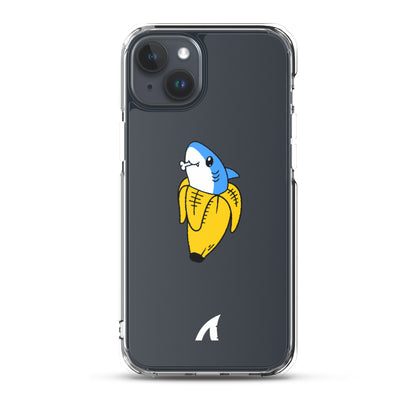 Banana Shark Clear Case for iPhone® - Premium Streetwear from APEX USA - Just $25! Shop now at APEX | Clothing Brand