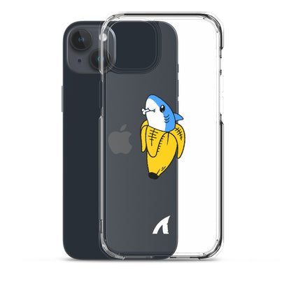 Banana Shark Clear Case for iPhone® - Premium Streetwear from APEX USA - Just $25! Shop now at APEX | Clothing Brand