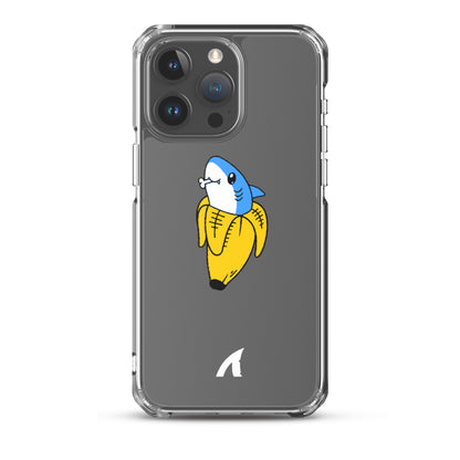 Banana Shark Clear Case for iPhone® - Premium Streetwear from APEX USA - Just $25! Shop now at APEX | Clothing Brand