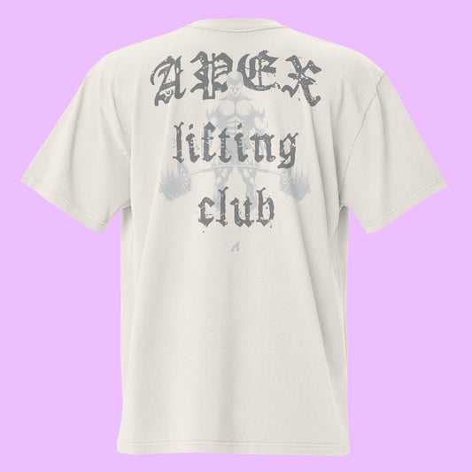 APEX LIFTING CLUB T-SHIRT - Premium Streetwear from APEX | Sharkwear - Just $42! Shop now at Apex Surf Co.