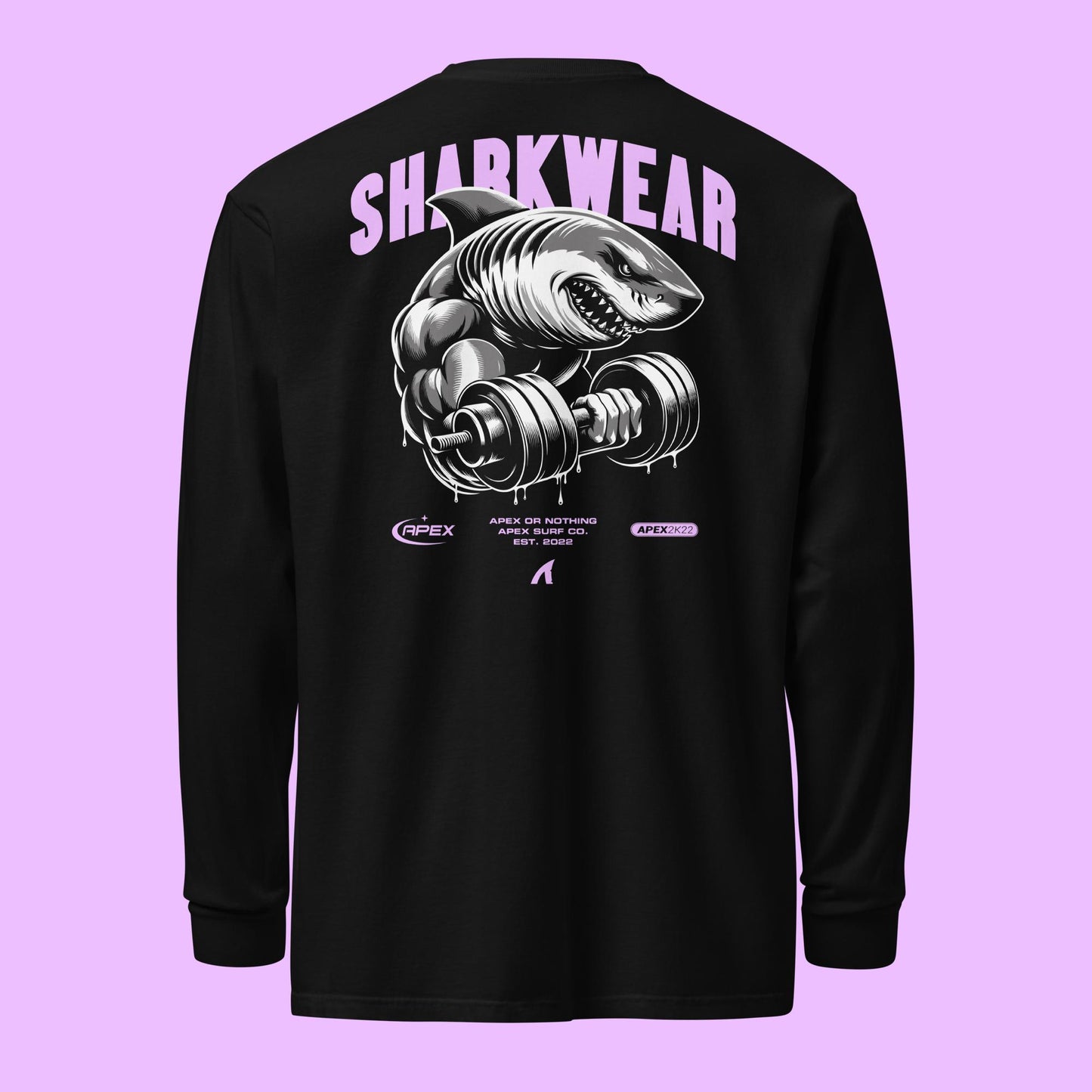 APEX SHARKWEAR - LONG SLEEVE - Premium Streetwear from APEX | Sharkwear - Just $40! Shop now at Apex Surf Co.