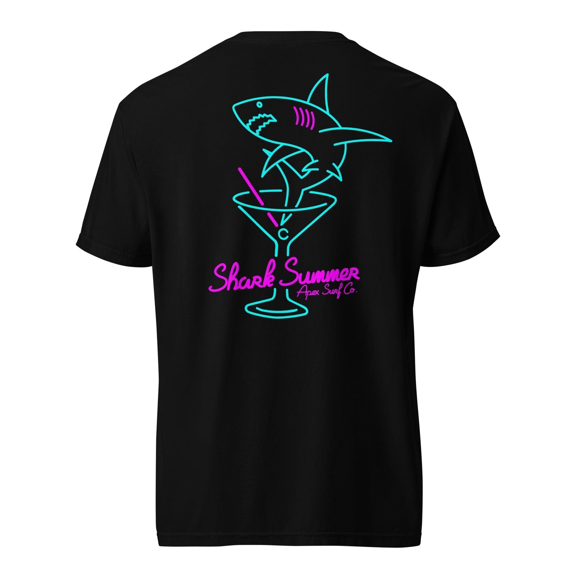 SHARK SUMMER - GRAPHIC TEE - Premium Streetwear from APEX | Streetwear - Just $36! Shop now at APEX | Streetwear