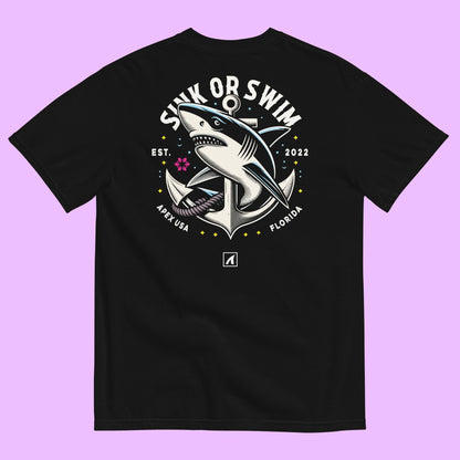 SINK OR SWIM - GRAPHIC TEE - Premium Streetwear from APEX | Streetwear - Just $36! Shop now at APEX | Streetwear