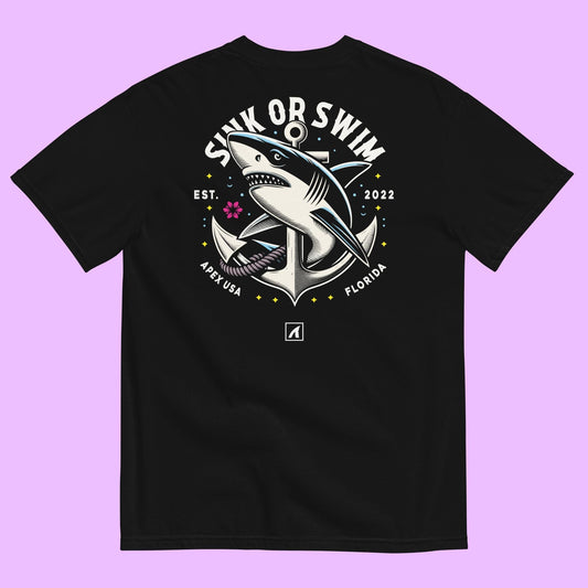 SINK OR SWIM - GRAPHIC TEE - Premium Streetwear from APEX | Streetwear - Just $36! Shop now at APEX | Streetwear
