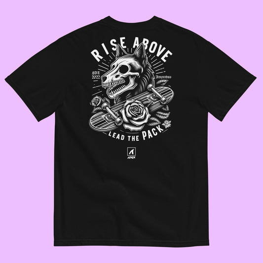 RISE ABOVE LEAD THE PACK - GRAPHIC TEE - Premium Streetwear from APEX | Streetwear - Just $36! Shop now at APEX | Streetwear